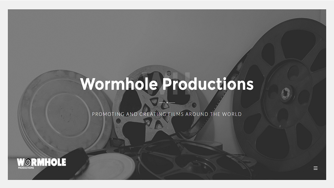 Wormhole Productions - Aventle portfolio project