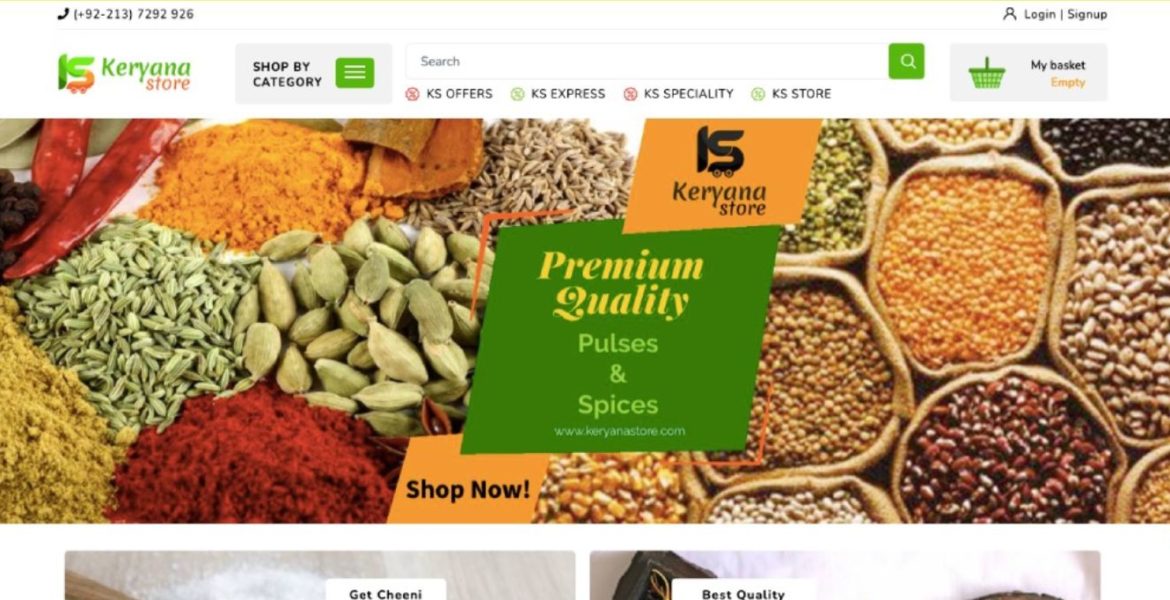 Keryana Store - Aventle portfolio project