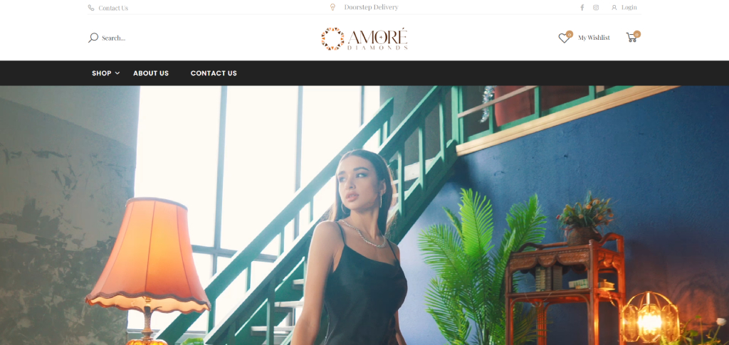 Amore Diamonds - Aventle portfolio project