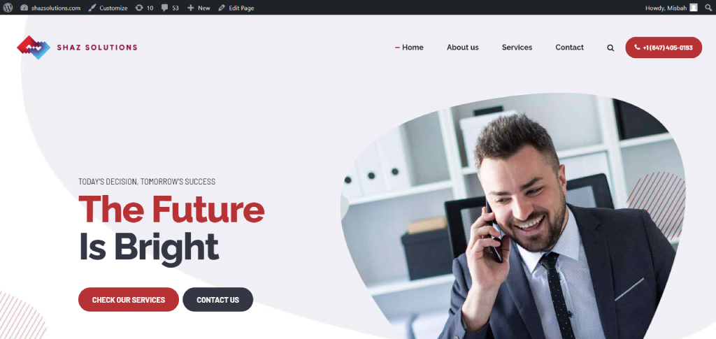 Shaz Solutions - Aventle portfolio project