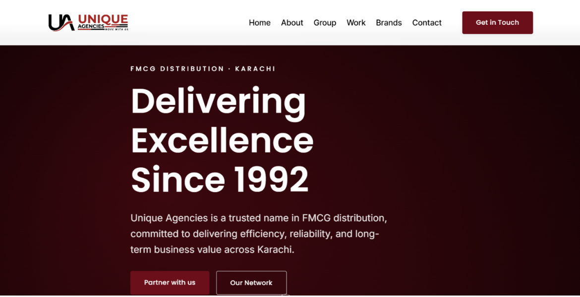 Unique Agencies - Aventle portfolio project
